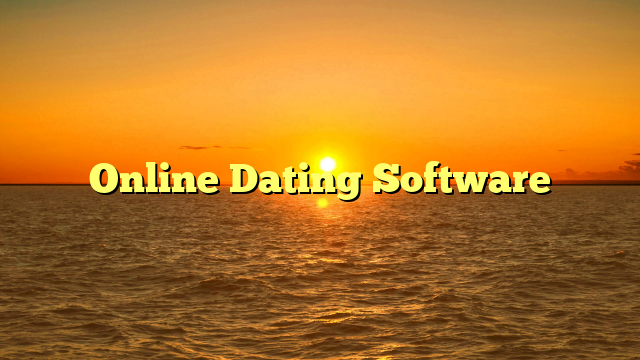 Online Dating Software